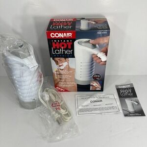 NEW IN BOX Vintage 1999 Conair INSTANT HOT LATHER Machine Shaving Creme Warmer